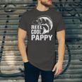 Vintage Reel Cool Pappy Fishing Fathers Day Jersey T-Shirt