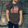 Vintage Retro Rock Climber 174 Shirt Unisex Jersey Short Sleeve Crewneck Tshirt