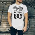 All American Boy 4Th Of July Boys Kids Sunglasses Family Unisex Jersey Short Sleeve Crewneck Tshirt