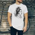 American Native Indian Graphics Unisex Jersey Short Sleeve Crewneck Tshirt