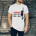 Black Cat Sayes Hey Cat Sayes Hey Unisex Jersey Short Sleeve Crewneck Tshirt