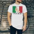 Ficko Italian Hand Sign Unisex Jersey Short Sleeve Crewneck Tshirt