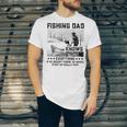 Fishing Dad Knows Everything Old Man Unisex Jersey Short Sleeve Crewneck Tshirt