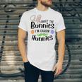 Forget The Bunnies Im Chasing Hunnies Funny Boys Easter Gift Unisex Jersey Short Sleeve Crewneck Tshirt