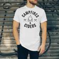 Funny Campfires Ciders Camping 58 Shirt Unisex Jersey Short Sleeve Crewneck Tshirt