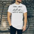 Funny Hiking Hike More Worry Less Gift For Hikers Camping Nature Lover Gift Adventure Unisex Jersey Short Sleeve Crewneck Tshirt