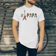 Guitar Papa Unisex Jersey Short Sleeve Crewneck Tshirt