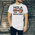 Hola Beaches Funny V2 Unisex Jersey Short Sleeve Crewneck Tshirt