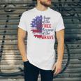 Home Of The Free Because Of The Brave Sunflower 4Th Of July Unisex Jersey Short Sleeve Crewneck Tshirt