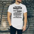 I Am A Proud Daughter Of A Crazy Dad He Has Anger Issue And A Serious Dislike For A Stupid People V2 Unisex Jersey Short Sleeve Crewneck Tshirt