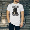 I Dont Like Morning People Or Mornings Or People V3 Unisex Jersey Short Sleeve Crewneck Tshirt