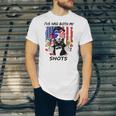 Lincoln 4Th Of July Ive Had Both My Shots V-Neck Jersey T-Shirt