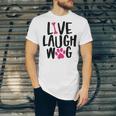 Live Laugh Bark 9 Trending Shirt Unisex Jersey Short Sleeve Crewneck Tshirt