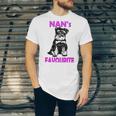 Miniature Schnauzer At Home Nans Favourite Multi Tasking Dog Unisex Jersey Short Sleeve Crewneck Tshirt