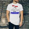 My Dog Is Smarter Than Your President Unisex Jersey Short Sleeve Crewneck Tshirt