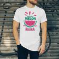 One In A Melon Mama Watermelon Matching Jersey T-Shirt