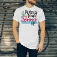 Pencils Down Summer Up Unisex Jersey Short Sleeve Crewneck Tshirt