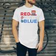 Red White Blue American Flag 4Th Of July Funny Gift Mom Dad Unisex Jersey Short Sleeve Crewneck Tshirt