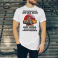 September Old Man Loves Hot Rods Never Underestimate An Old Man Who Loves Hot Rods And Was Born In Unisex Jersey Short Sleeve Crewneck Tshirt