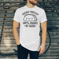 Tasty Taco Tuesday Forecast 100 Chance Of Tacos Unisex Jersey Short Sleeve Crewneck Tshirt