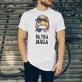 Ultra Mega Messy Bun 2022 Trump Republicans Conservatives Unisex Jersey Short Sleeve Crewneck Tshirt