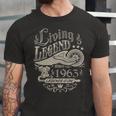 1963 Birthday Living Legend Since 1963 Unisex Jersey Short Sleeve Crewneck Tshirt