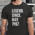 35 Years Old 35Th Birthday Legend Since May 1987 Jersey T-Shirt