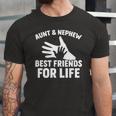 Aunt And Nephew Best Friends For Life Jersey T-Shirt