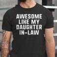 Awesome Like My Daughter-In-Law Father Mother Cool Jersey T-Shirt
