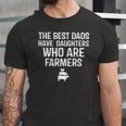 The Best Dads Have Daughters Who Are Farmers Jersey T-Shirt