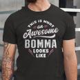 Bomma Grandma Gift This Is What An Awesome Bomma Looks Like Unisex Jersey Short Sleeve Crewneck Tshirt