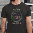 Camper Tee Happy Camping Lover Camp Vacation Jersey T-Shirt