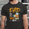 Dad Of The Bee Day Girl Hive Party Matching Birthday Jersey T-Shirt