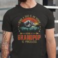 Being A Dad Is An Honor Being A Grandpop Is Priceless Jersey T-Shirt