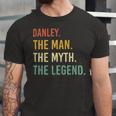 Danley Name Shirt Danley Family Name V5 Unisex Jersey Short Sleeve Crewneck Tshirt