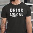 Drink Local Missouri Craft Beer From Here Mo Souvenir Jersey T-Shirt