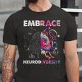 Embrace Neurodiversity Funny V4 Unisex Jersey Short Sleeve Crewneck Tshirt