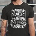 Father Grandpa I Have Two Titles Dad And Grandpa And I Rock Them Both414 Family Dad Unisex Jersey Short Sleeve Crewneck Tshirt