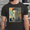 Feminist Ruth Bader Ginsburg Pro Choice My Body My Choice Jersey T-Shirt