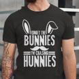 Forget The Bunnies Im Chasing Hunnies Funny Unisex Jersey Short Sleeve Crewneck Tshirt