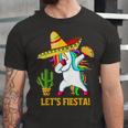 Funny Dabbing Taco Cinco De May Mexican Food V4 Unisex Jersey Short Sleeve Crewneck Tshirt