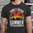 Funny Enjoy The Summer Family Beach Summer Vacation Unisex Jersey Short Sleeve Crewneck Tshirt