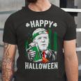 Funny Leprechaun Biden Happy Halloween For St Patricks Day Unisex Jersey Short Sleeve Crewneck Tshirt