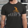 Funny Mountain Bike Evolution Biker Best Unisex Jersey Short Sleeve Crewneck Tshirt