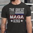 Funny The Great Maga King Trump 2022 Amp 2024 Unisex Jersey Short Sleeve Crewneck Tshirt