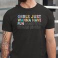Girls Just Wanna Have Fundamental Human Rights Pro Choice Jersey T-Shirt