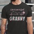 Granny Grandma Gift Granny Live Love Spoil Unisex Jersey Short Sleeve Crewneck Tshirt