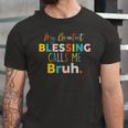 My Greatest Blessing Calls Me Bruh Retro Jersey T-Shirt
