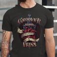 Groover Blood Runs Through My Veins Name Unisex Jersey Short Sleeve Crewneck Tshirt