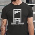Ight Bruh Imma Head Out Meme Guillotine Ironic Jersey T-Shirt